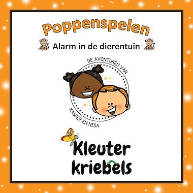 Lesmateriaal POPPENSPEL: ALARM IN DE ZOO van auteur Kleuter Kriebels