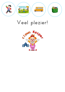 Lesmateriaal Kaspers' plak-rad kern 4 van auteur Gratis leuke leesboekjes slide 2