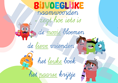 Lesmateriaal Wandplaten taal Classdojo van auteur De monsterklas van Juf Liesl slide 3