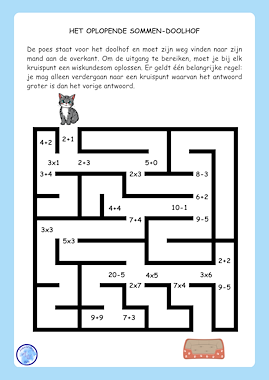 Lesmateriaal Het Grote Rekenpuzzelboek van auteur Alexandra Wit slide 2
