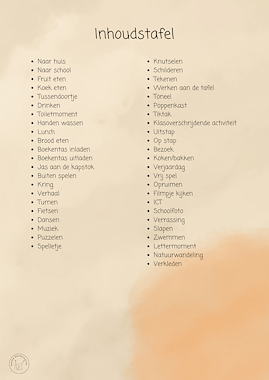 Lesmateriaal Minimalistische daglijn - dagritmekaarten van auteur knussekleuterwereld slide 2