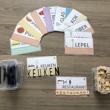 Lesmateriaal Themabundel 'Het restaurant' van auteur Juf Imke slide 2