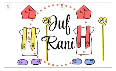 Lesmateriaal Spel – Sint en piet aankleden van auteur Juf Rani slide 2