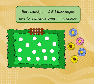Lesmateriaal Coöperatief telspel Lente van auteur Jabbedabbedoe slide 3