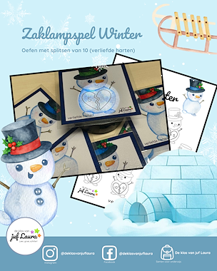 Lesmateriaal Winter - Bundel - Verliefde harten van auteur De klas van juf Laura slide 3