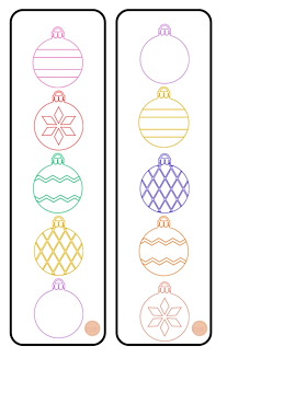 Lesmateriaal Kerstballen pretboom van auteur CreaLi slide 2