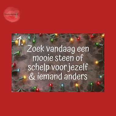 Lesmateriaal Adventkalender met lieve opdrachten en activiteiten van auteur Creations by Astrid slide 1