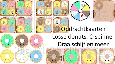 Lesmateriaal Donuts maken van auteur Little Play Friends slide 3