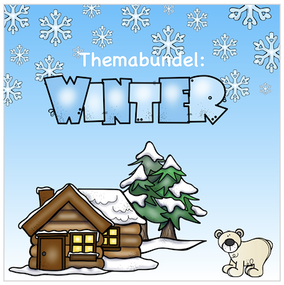 Lesmateriaal Themabundel: winter van auteur Juf Maike