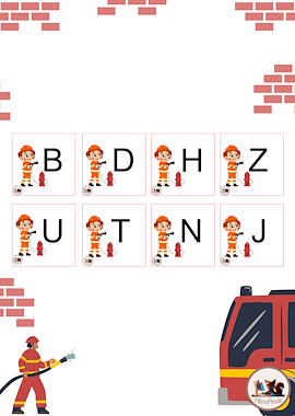 Lesmateriaal 🚒✨ Op Lettertocht met de 🚒 Brandweerwagen!  van auteur FilouFinds slide 4