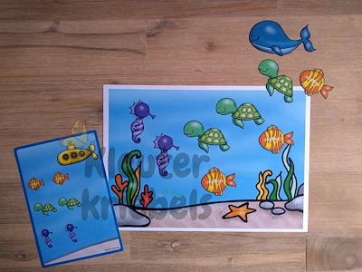 Lesmateriaal THEMABUNDEL: BLUB, IK ZIE EEN VIS! van auteur Kleuter Kriebels slide 4