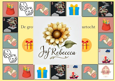 Lesmateriaal Bordspel thema Sinterklaas van auteur Juf Rebecca slide 4