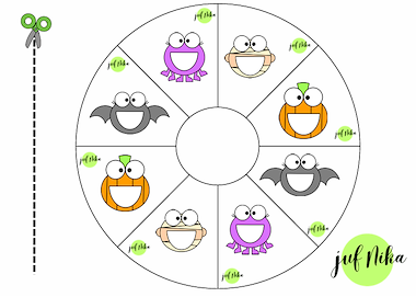 Lesmateriaal Een zoete Halloween van auteur Juf Nika slide 2