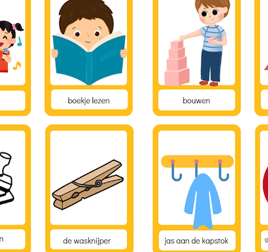 Lesmateriaal Woordenschat kaarten welkom in de klas  van auteur Juf_Lore slide 2