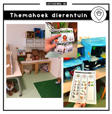 Lesmateriaal Thema dierentuin | Themahoek van auteur Juf Shanna slide 3