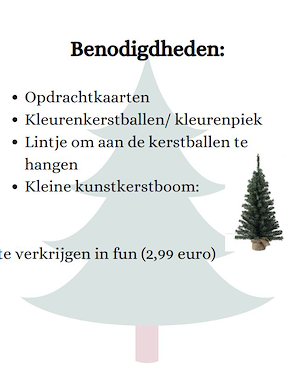 Lesmateriaal Kerstbomen spel van auteur Juf Yente slide 2
