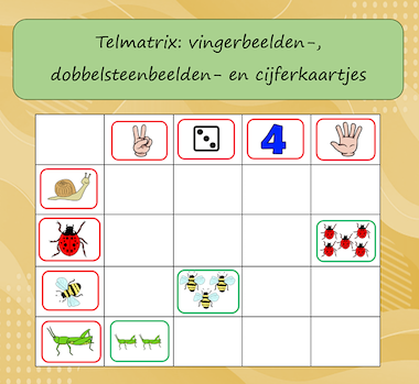 Lesmateriaal matrixenbundel kriebeldiertjes van auteur Jabbedabbedoe slide 4