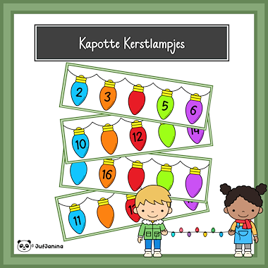 Lesmateriaal Kapotte Kerslampjes van auteur Juf Janina slide 1