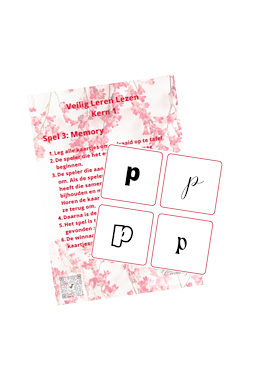 Lesmateriaal VLL - kern 1 - memory van auteur Peggy Van Rompaey