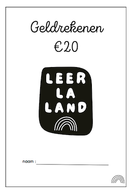 Lesmateriaal Rekenbundel - geldrekenen €20 van auteur LeerLaLand