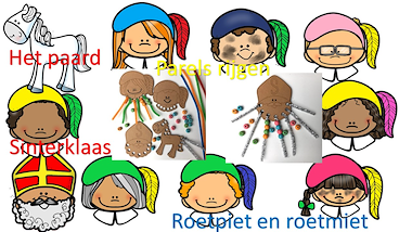 Lesmateriaal Sinterklaas - fijne motoriek spelletjes van auteur Little Play Friends slide 2
