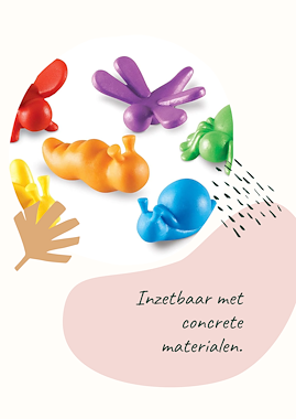 Lesmateriaal Kriebeldiertjes - zoeken en tellen van auteur MiaenCo slide 3