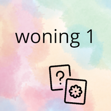 Lesmateriaal AN - mijn woning (deel 1) - spel 7: memory van auteur Peggy Van Rompaey