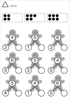 Lesmateriaal Werkbundels splitsen 3 niveaus Reken Maar (Groep 3 / Lj 1) van auteur Lise slide 4