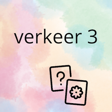 Lesmateriaal AN - het verkeer (deel 3) - spel 7: memory van auteur Peggy Van Rompaey