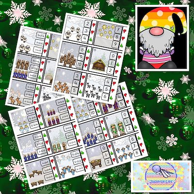 Lesmateriaal Kerstkabouter week 1 van auteur Juffertje Lies