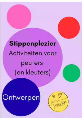 Lesmateriaal Stippenplezier - voor peuters en kleuters - ontwerpen van auteur PeuterKleuter