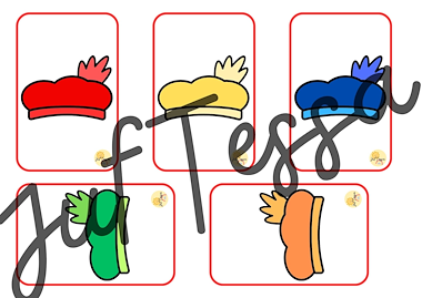 Lesmateriaal Kaartenspel Sinterklaas kleuters van auteur Juf Tessa slide 2