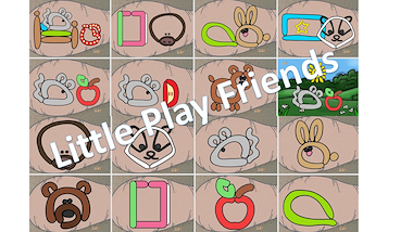 Lesmateriaal kleine muis zoekt een huis - plasticinekaarten van auteur Little Play Friends slide 2