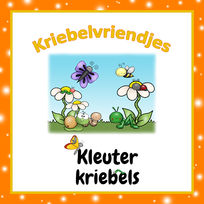 Lesmateriaal THEMABUNDEL: KRIEBELVRIENDJES van auteur Kleuter Kriebels
