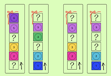 Lesmateriaal Thema Kerst : Stapelspel van auteur Katy Janssens slide 4
