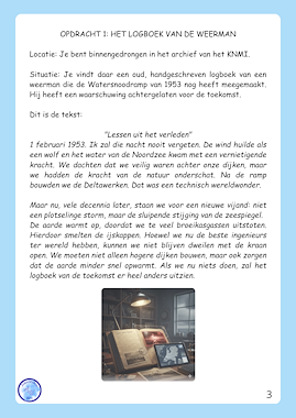 Lesmateriaal Milieuhelden: Dossier Zeespiegel (groep 7-8) van auteur Alexandra Wit slide 2