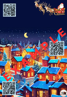 Lesmateriaal Lesvoorbereiding Media Kerstmis – QR-codes scannen van auteur FilouFinds slide 3