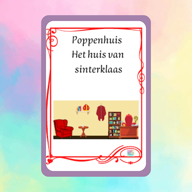 Lesmateriaal poppenhuis sinterklaas  van auteur kleuterwereldjes van roxillien