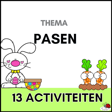 Lesmateriaal thema Pasen van auteur juf Evelien