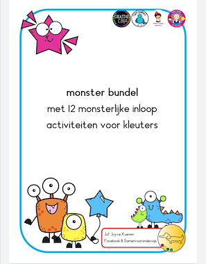 Lesmateriaal Monster bundel van auteur JufJoyceKuenen slide 4
