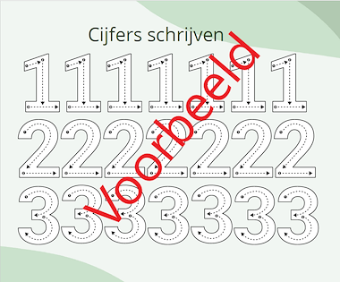Lesmateriaal 🐾 Tel mee met de dieren! – Tel- en schrijfoefening van auteur FilouFinds slide 2