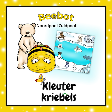 Lesmateriaal B-BOT: NOORDPOOL ZUIDPOOL van auteur Kleuter Kriebels