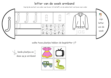 Lesmateriaal letter van de week armband  van auteur Kleuterjuf_Daphne slide 3