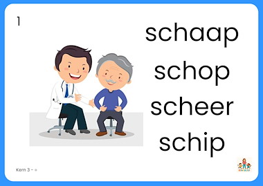 Lesmateriaal Wat mist er? kern 3 maan en zon bewegend leren van auteur de beweegjuf slide 4