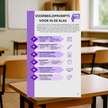 Lesmateriaal Promptgids Voortgezet Onderwijs NextGenZorg van auteur NextGenZorg slide 2
