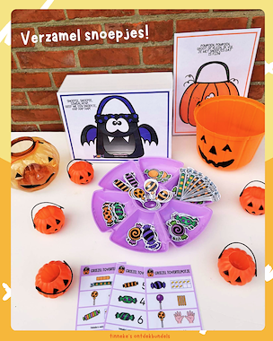 Lesmateriaal Tovertelpotjes griezelen 🎃 van auteur Tinnekes ontdekbundels slide 3