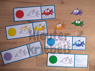 Lesmateriaal THEMABUNDEL: BLUB, IK ZIE EEN VIS! van auteur Kleuter Kriebels slide 3