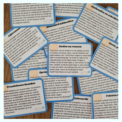 Lesmateriaal Buiten leren en spelen  van auteur Juf Daph slide 2