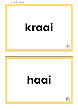 Lesmateriaal Wandelwoordzoeker aai, ooi, oei van auteur de beweegjuf slide 3