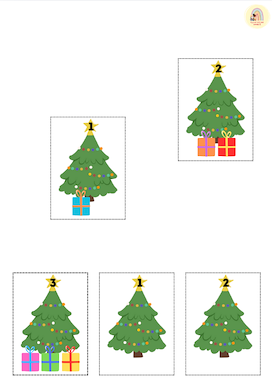 Lesmateriaal Plakmap kerst van auteur Kleuterjuf Amber slide 3